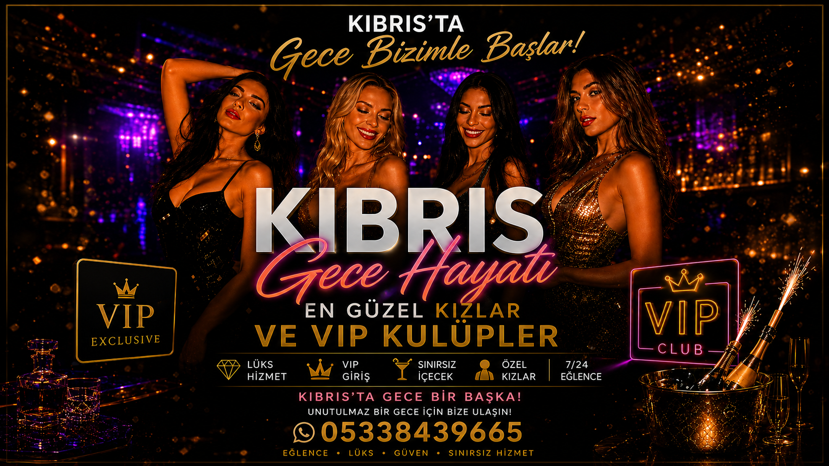 Sen de Kıbrıs'ın gece hayatına katıl!
